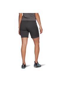 Krótkie spodenki turystyczne damskie Black Diamond Notion SL Shorts. Kolor: czarny. Długość: krótkie. Sport: turystyka piesza