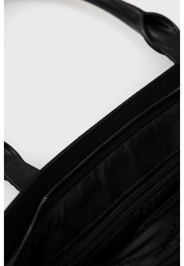 Emporio Armani torba kolor czarny. Kolor: czarny