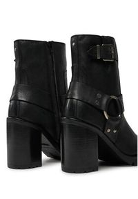 Bronx Botki New-Visor 34332-B Czarny. Kolor: czarny. Materiał: skóra #5
