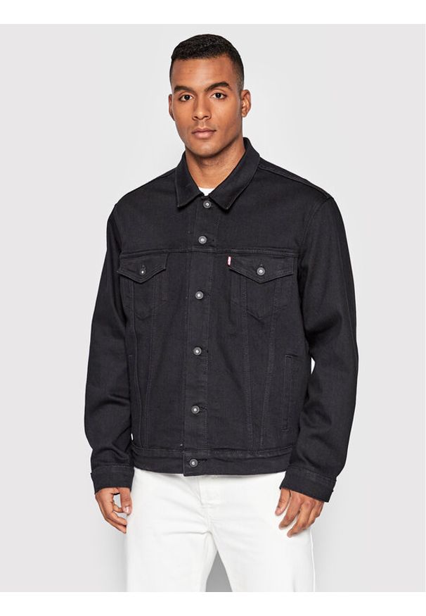 Levi's® Kurtka jeansowa The Trucker 72334-0403 Czarny Regular Fit. Kolor: czarny. Materiał: jeans, bawełna
