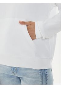 Tommy Jeans Bluza Logo Drawcord DW0DW17794 Biały Boxy Fit. Kolor: biały. Materiał: bawełna #4