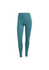 Adidas - Legginsy Optime Stash 7/8. Kolor: niebieski. Technologia: ClimaCool (Adidas)