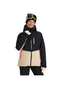 Kurtka narciarska damska Roxy Peakside Insulated Snow 10K. Kolor: czarny. Materiał: poliester. Sezon: zima. Sport: narciarstwo #1