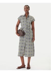 Marella Sukienka koszulowa Panino 2615221262 Kolorowy Regular Fit. Materiał: bawełna. Wzór: kolorowy. Typ sukienki: koszulowe #4