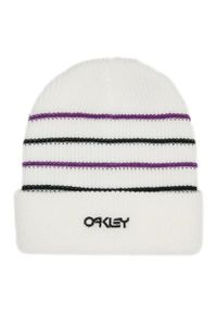 Oakley Czapka B1B Stripe Fos900939-100. Kolor: biały