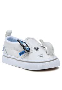 Vans Tenisówki Slip-On V Elephantastic VN000BV7BXA1 Szary. Zapięcie: bez zapięcia. Kolor: szary. Materiał: materiał