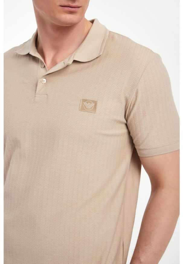 Emporio Armani Swimwear - Polo męskie EMPORIO ARMANI SWIMWEAR. Typ kołnierza: polo