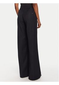 LOLA CASADEMUNT Spodnie materiałowe MF2514001 Granatowy Wide Leg. Kolor: niebieski. Materiał: wiskoza #4