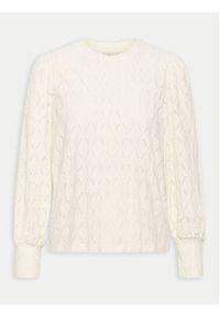 Kaffe Bluzka Tine 10509099 Écru Regular Fit. Kolor: kremowy. Materiał: syntetyk #2