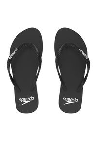Klapki basenowe antypoślizgowe damskie Speedo Flip Flop. Kolor: czarny