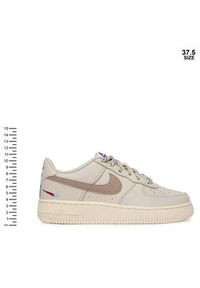 Nike Sneakersy Air Force 1 LV8 1 (GS) HQ1907 100 Beżowy. Kolor: beżowy. Materiał: syntetyk, skóra. Model: Nike Air Force #6