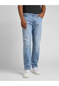 Lee - LEE WEST MĘSKIE SPODNIE JEANSOWE JEANSY WORN NEW HILL L70WMWIR