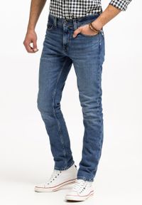 Mustang - MUSTANG VEGAS SLIM MĘSKIE SPODNIE JEANSOWE JEANSY DŻINSY DENIM BLUE 1015350 5000 682 #8