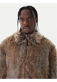 Hugo - HUGO Futro Bryan2541 50546592 Brązowy Relaxed Fit. Kolor: brązowy. Materiał: syntetyk #2