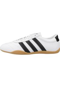 Adidas - Kapcie ADIDAS GRAND COURT LO Biały. Kolor: biały. Materiał: tkanina, skóra. Styl: sportowy