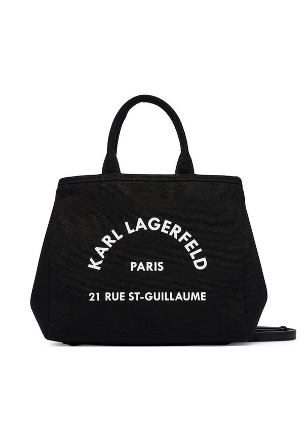 Karl Lagerfeld - Torebka KARL LAGERFELD. Kolor: czarny