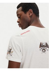 Brave Soul T-Shirt MTS-149DYLAN Écru Regular Fit. Materiał: bawełna #5