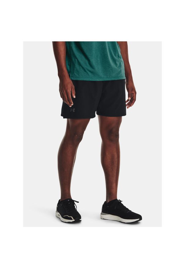 Spodenki do biegania męskie Under Armour Launch Pro 7". Kolor: czarny. Sport: bieganie