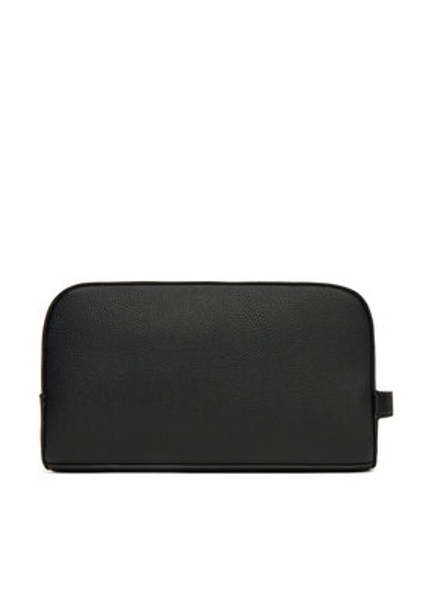 Calvin Klein Kosmetyczka Micropebble Washbag/Dopp Kit LV04D1036G Czarny. Kolor: czarny. Materiał: skóra