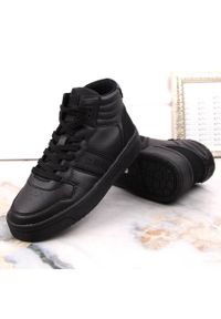 Big-Star - Buty sportowe męskie sneakersy za kostkę czarne Big Star KK174135. Wysokość cholewki: za kostkę. Kolor: czarny #4