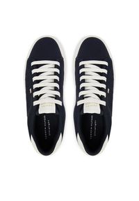 TOMMY HILFIGER - Tommy Hilfiger Sneakersy Th Icon Light Knit Sneaker FW0FW09401 Czarny. Kolor: czarny. Materiał: materiał #5