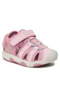 Geox Sandały B Sandal Multy Girl B450DB 0ASCE C8099 S Różowy. Kolor: różowy #5