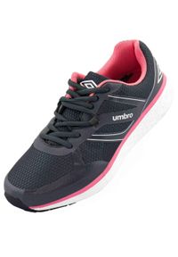 Damskie buty sportowe Umbro Enim 37 - Lekkie i oddychające. Okazja: na co dzień. Kolor: szary, pomarańczowy, wielokolorowy. Materiał: syntetyk. Sport: fitness