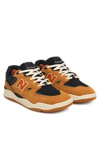New Balance Sneakersy NM1010LV Brązowy. Kolor: brązowy. Materiał: skóra, zamsz