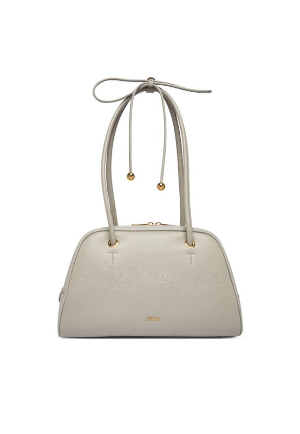 Furla Torebka Poppy M WB02109 BX4573 CN 4897S Szary. Kolor: szary. Materiał: skórzane