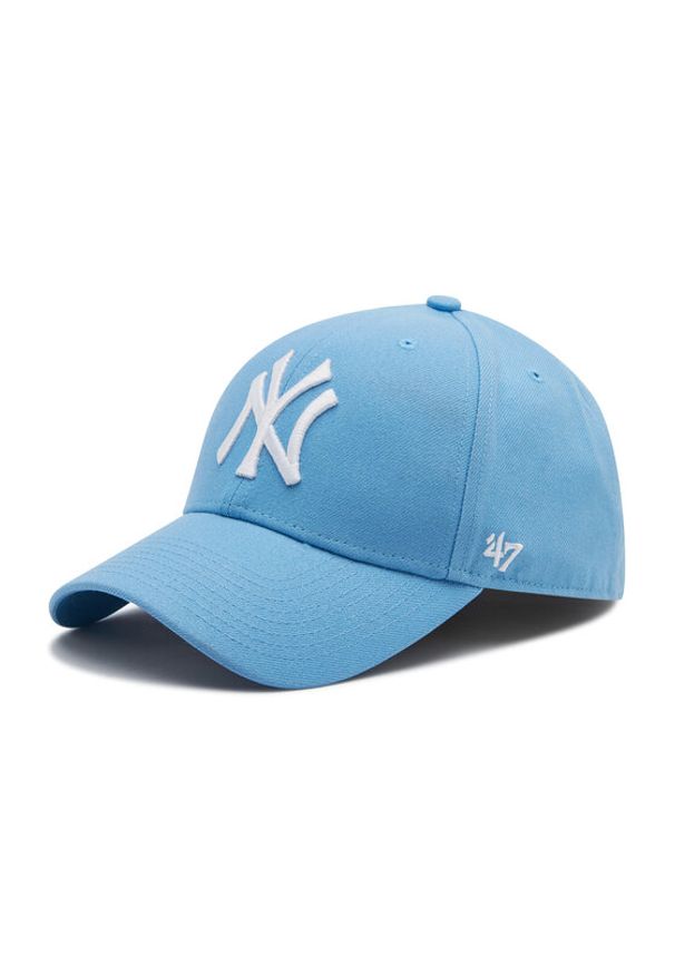 47 Brand Czapka z daszkiem New York Yankees B-MVPSP17WBP-CO Niebieski. Kolor: niebieski. Materiał: materiał