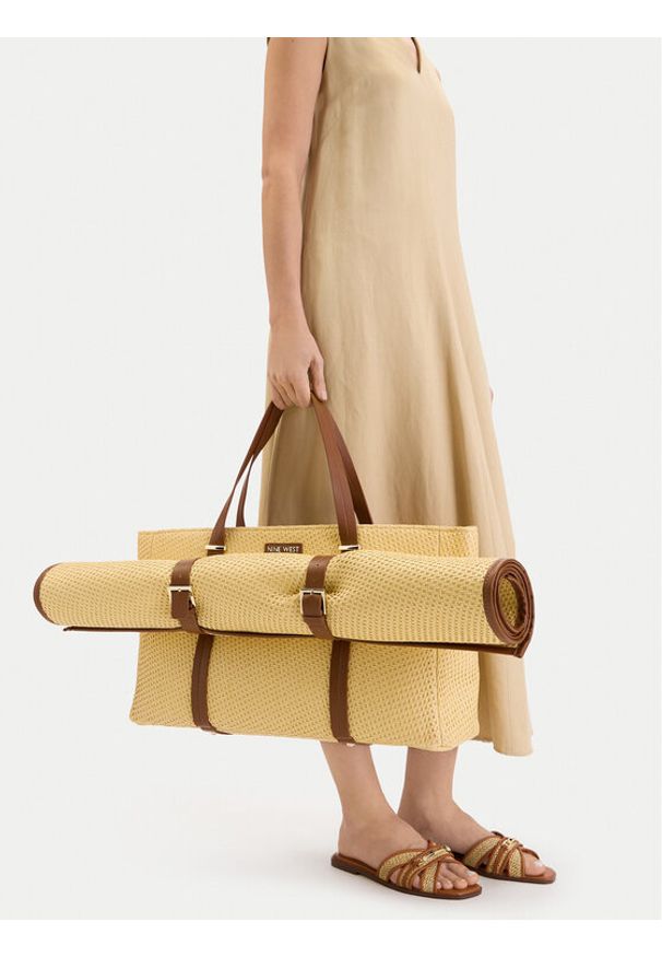 Nine West Torebka EO-Houston Kiss-BW-B16929 Beżowy. Kolor: beżowy