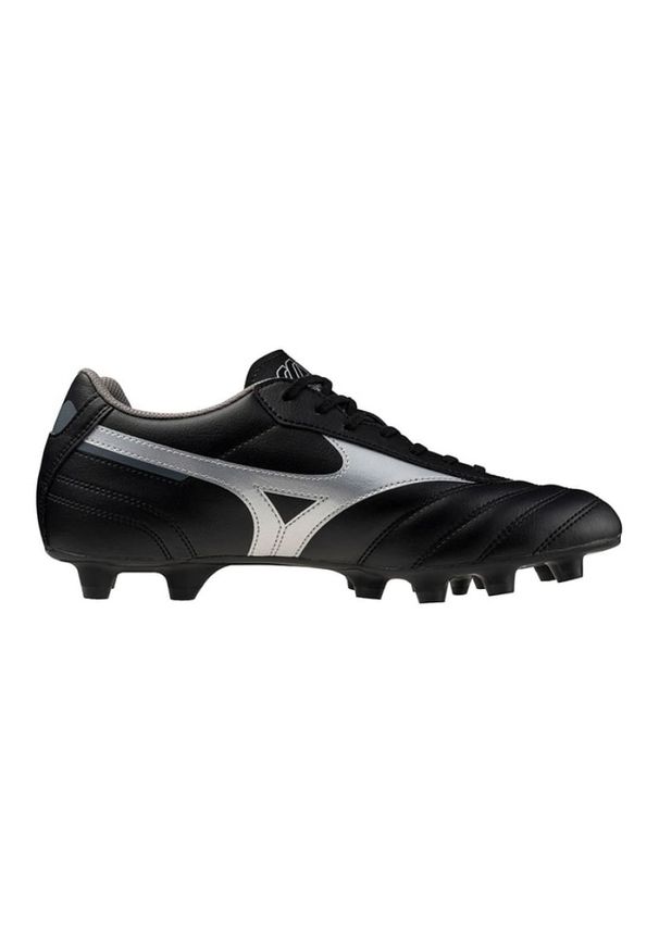 Buty Mizuno Morelia Ii Club Fg P1GA241603 czarne. Kolor: czarny. Materiał: syntetyk, skóra, materiał. Sport: piłka nożna