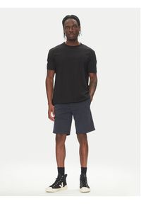 Mustang Szorty materiałowe Amsterdam 1016450 Granatowy Slim Fit. Kolor: niebieski. Materiał: bawełna #2