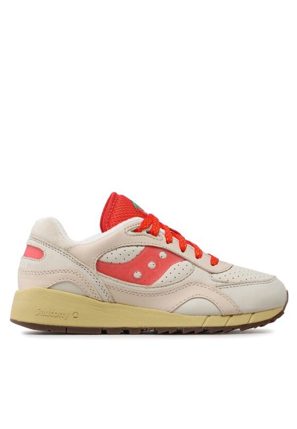 Saucony Sneakersy Shadow 6000 S70700-1 Beżowy. Kolor: beżowy. Materiał: nubuk, skóra