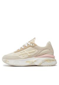 Premiata Sneakersy Moerund VAR 6737G Khaki. Kolor: brązowy