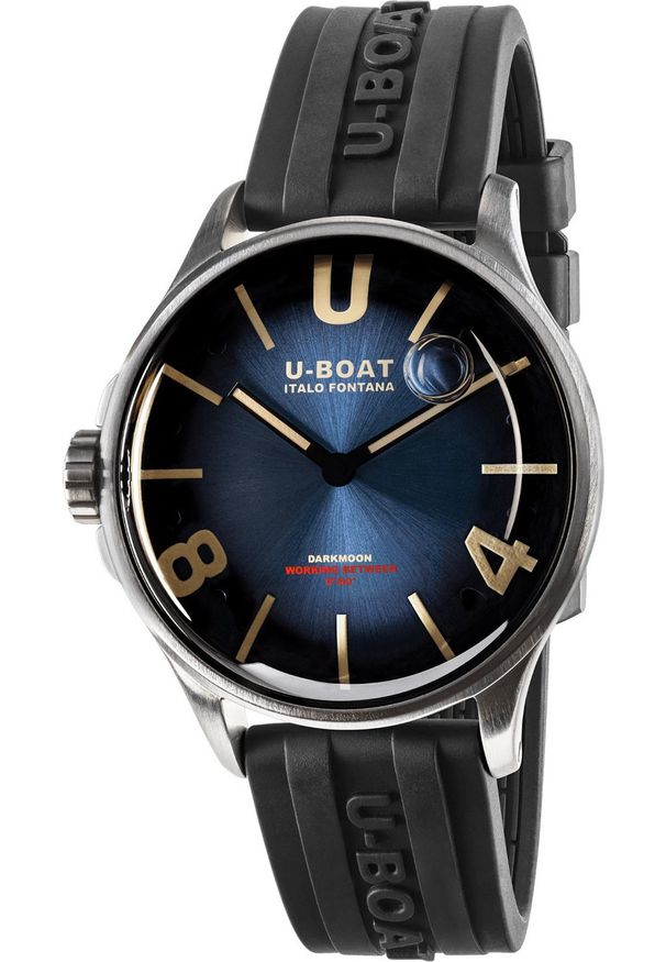 Zegarek HP Zegarek męski U-BOAT 9021 czarny. Kolor: czarny