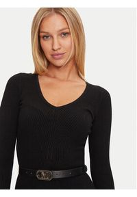Marciano Guess Sukienka koktajlowa 4BGK00 5613Z Czarny Regular Fit. Kolor: czarny. Materiał: wiskoza. Styl: wizytowy