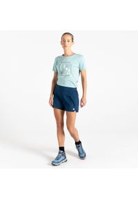 DARE 2B - Spodenki turystyczne damskie Off Trail. Kolor: brązowy, zielony, wielokolorowy. Materiał: poliester. Sport: bieganie, fitness, turystyka piesza