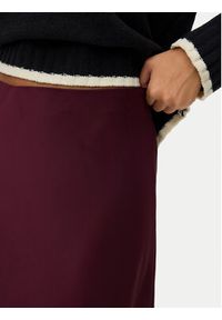 Vero Moda Spódnica midi Elena 10337459 Fioletowy Regular Fit. Kolor: fioletowy. Materiał: syntetyk #5