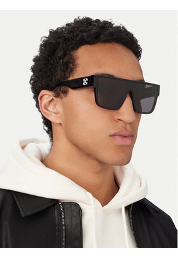 OFF-WHITE - Off-White Okulary przeciwsłoneczne OERI13J Czarny. Kolor: czarny
