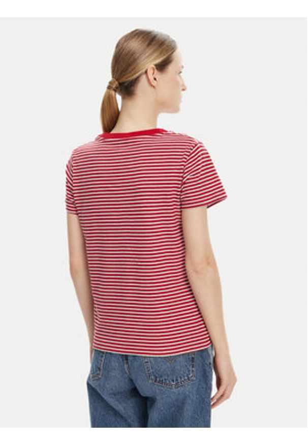 Levi's® T-Shirt Perfect Z 85341-0098 Czerwony Standard Fit. Kolor: czerwony. Materiał: bawełna