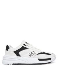 EA7 Emporio Armani Sneakersy 7X000360 AF19082 MZ021 Biały. Kolor: biały. Materiał: materiał #1
