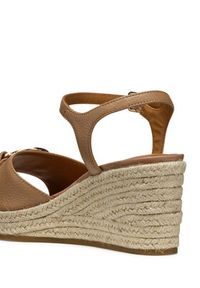 Geox Espadryle D Panarea D55UYB 00046 C5000 Beżowy. Kolor: beżowy. Materiał: skóra #5