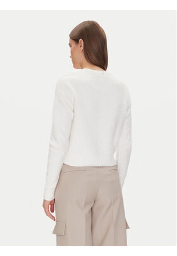 DKNY Sweter DJ4R0424 Écru Regular Fit. Materiał: bawełna