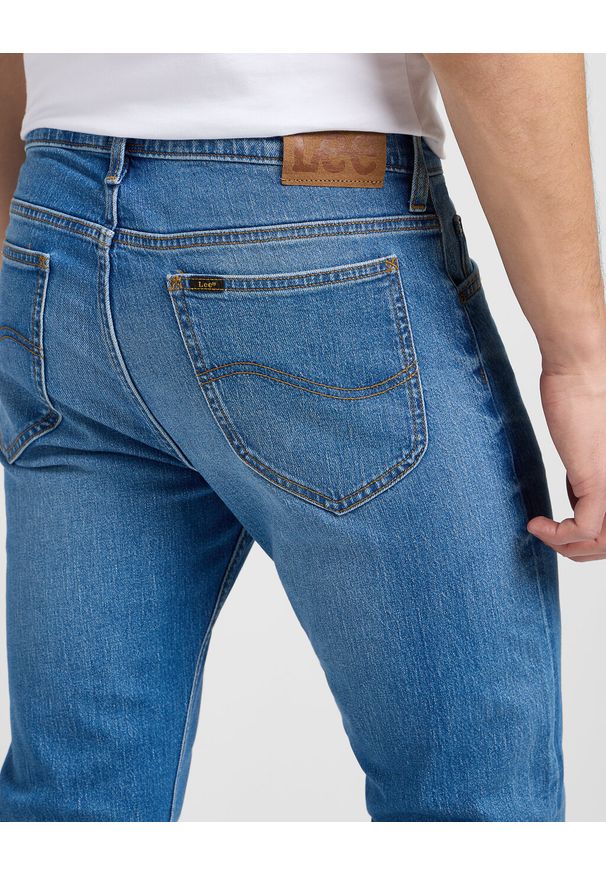 Lee - LEE MĘSKIE SPODNIE RIDER INDIGO VINTAGE 112346321 L701015994. Styl: vintage