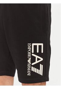 EA7 Emporio Armani Szorty sportowe 7M000232 AF13512 MC156 Czarny Regular Fit. Kolor: czarny. Materiał: bawełna. Styl: sportowy #4