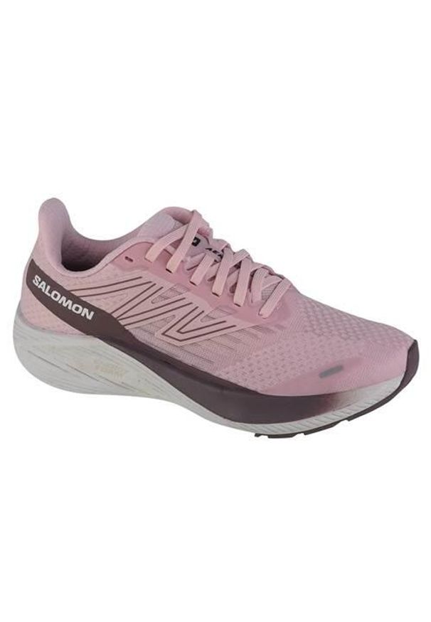 salomon - Buty do biegania damskie Salomon Aero Blaze W. Kolor: wielokolorowy, różowy. Materiał: materiał, syntetyk, tkanina. Szerokość cholewki: normalna