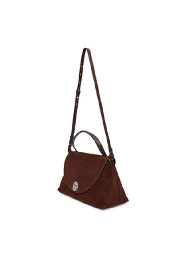 Coccinelle Torebka Toc Coccinellenikla Suede Bim E1 TOC 18 01 01 Brązowy. Kolor: brązowy. Materiał: skórzane, zamszowe