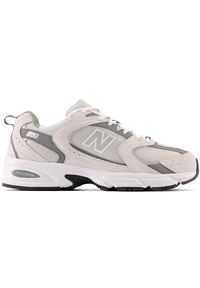 Buty unisex New Balance MR530CB – szare. Okazja: na co dzień. Kolor: szary. Materiał: zamsz, skóra, materiał, syntetyk. Szerokość cholewki: normalna. Sezon: lato