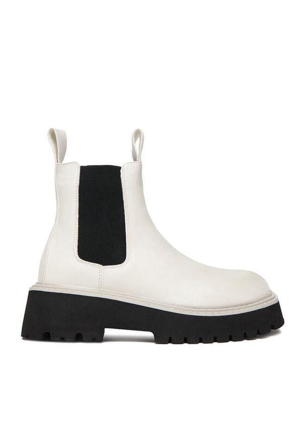 DeeZee Sztyblety 88167 1-WHITE PU Biały. Kolor: biały. Materiał: materiał